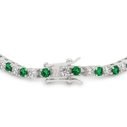 Evergreen Tennis Bracelet - Bracelet