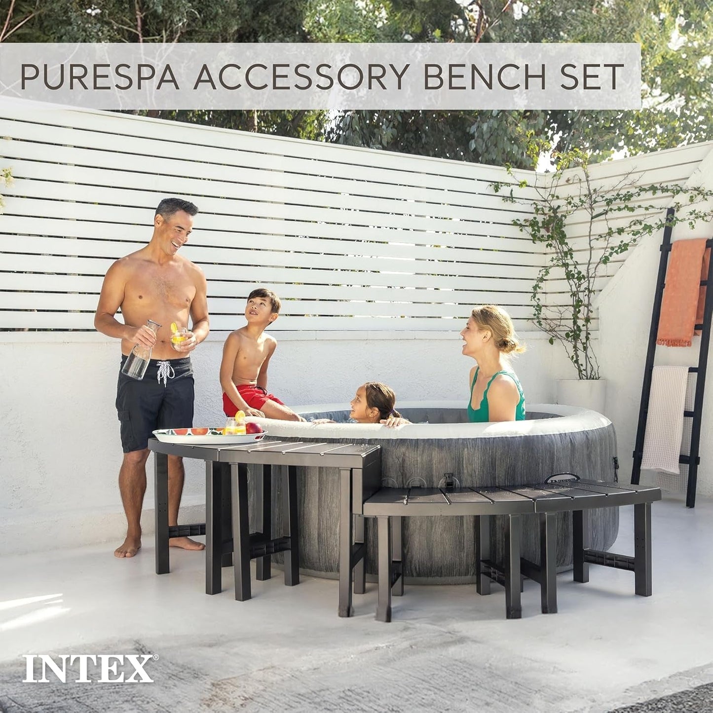 2 Medium PureSpa Benches 4 Person Spas-4