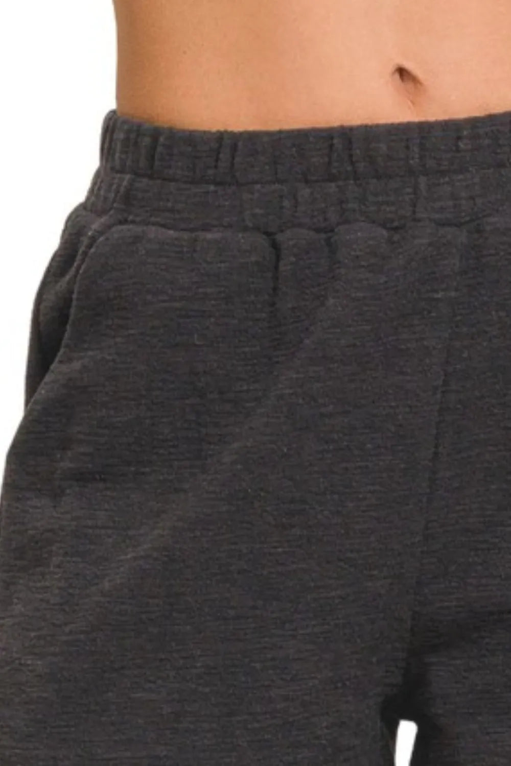 Zenana Cotton Slub Short Pants