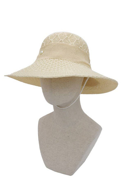 LAST ONES! Great Price! Ladies Crochet Fabric, Day Hat