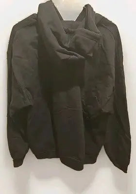 Black hooded sweatshirt with Iowa Hawkeyes fanatics logo, large size, NWT