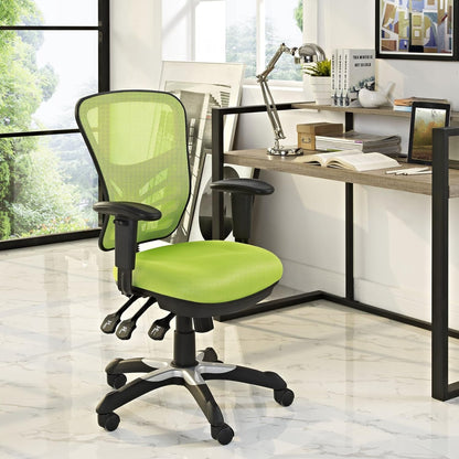 Articulate Ergonomic Mesh Office Chair in Green-1
