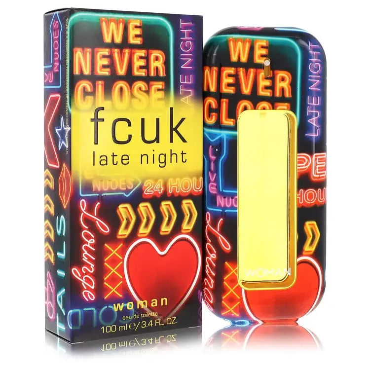 FCUK Late Night by French Connection - Eau De Toilette Spray 3.4 oz - Women / Medium - Eau De Toilette Spray 3.4 oz