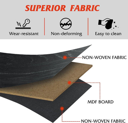 6 Drawer Fabric Chest with Bins-1