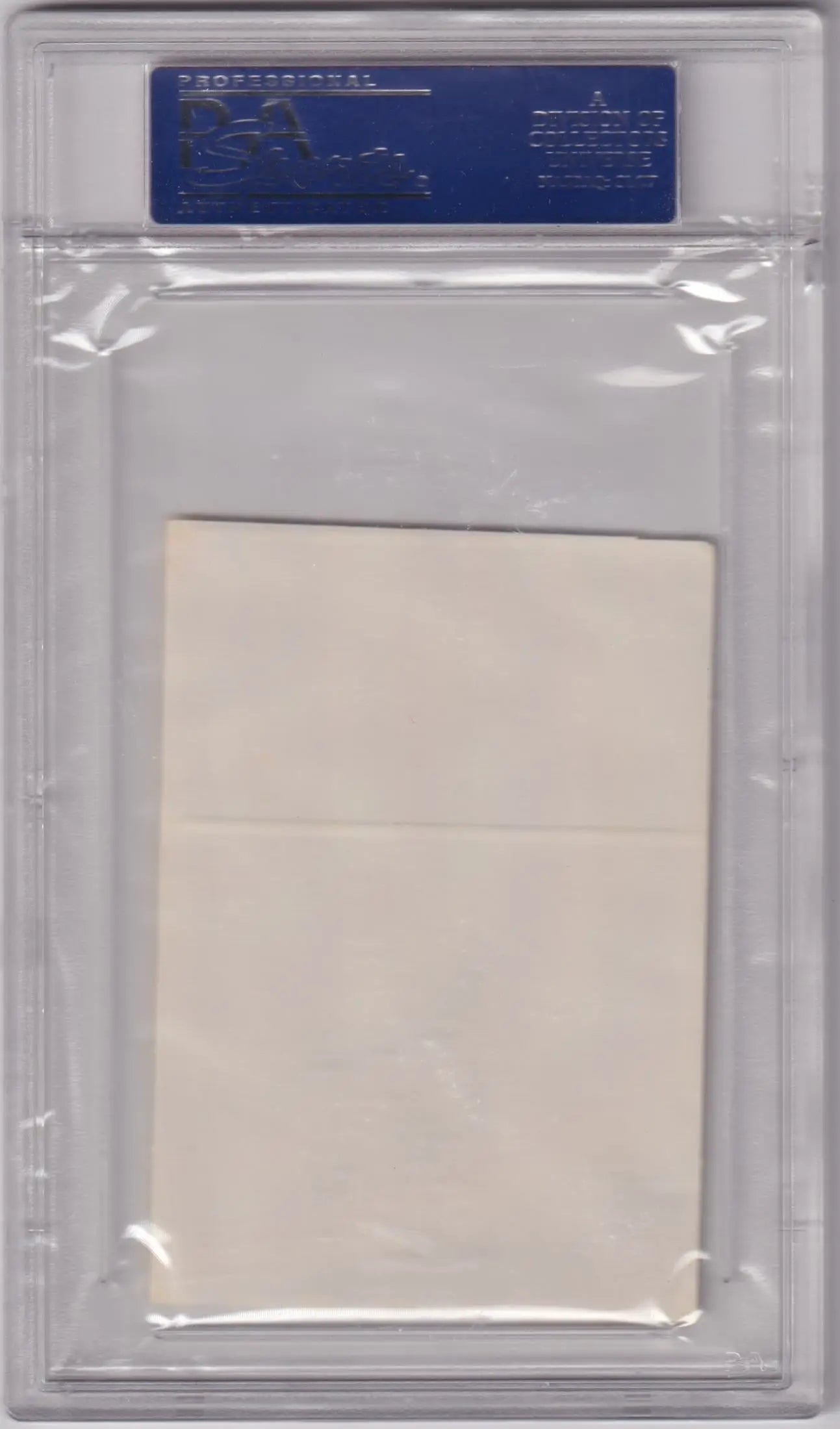 Graded blank card from felipe alou kahn’s wieners, Columbia Hobby collectible