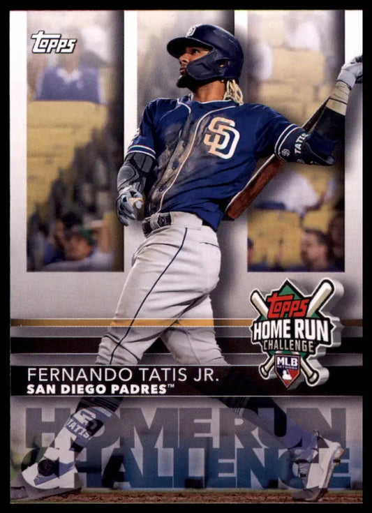 Fernando Tatis Jr. 2020 Topps Home Run Challenge baseball card San Diego Padres