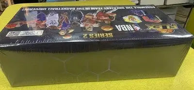 Sealed display box of NBA Series 2 Flex basketball cards for collectors