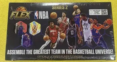 NBA Flex Series 2 collectible player figures in sealed display box for collectors