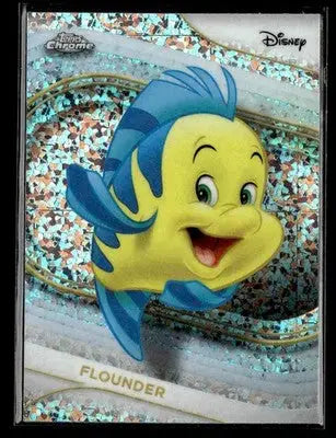 ? Flounder — 2025 Topps Chrome Disney Mini-Diamonds #60 ? - Trading Card