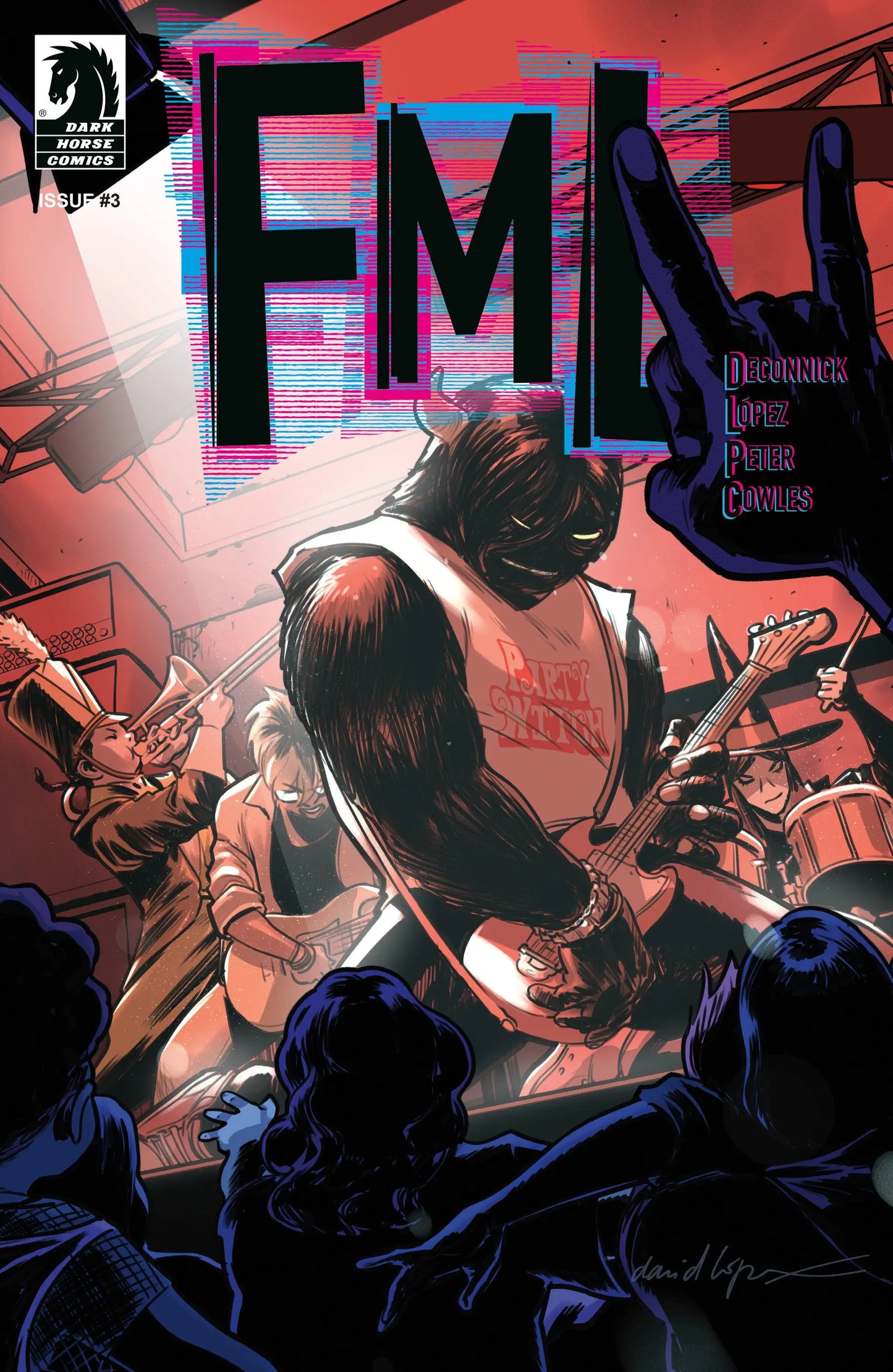 Comic book cover for Fml #3 Cover A by David LóPez featuring vibrant artwork