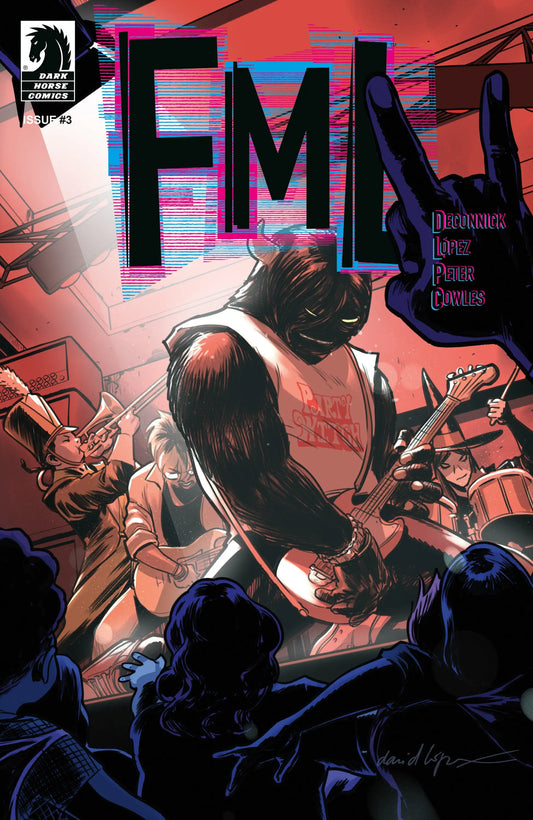 Comic book cover for Fml #3 Cover A by David LóPez featuring vibrant artwork