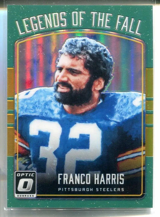 Franco Harris Legends of the Fall 2016 OPTIC Gold #12 Pittsburgh Steelers trading card