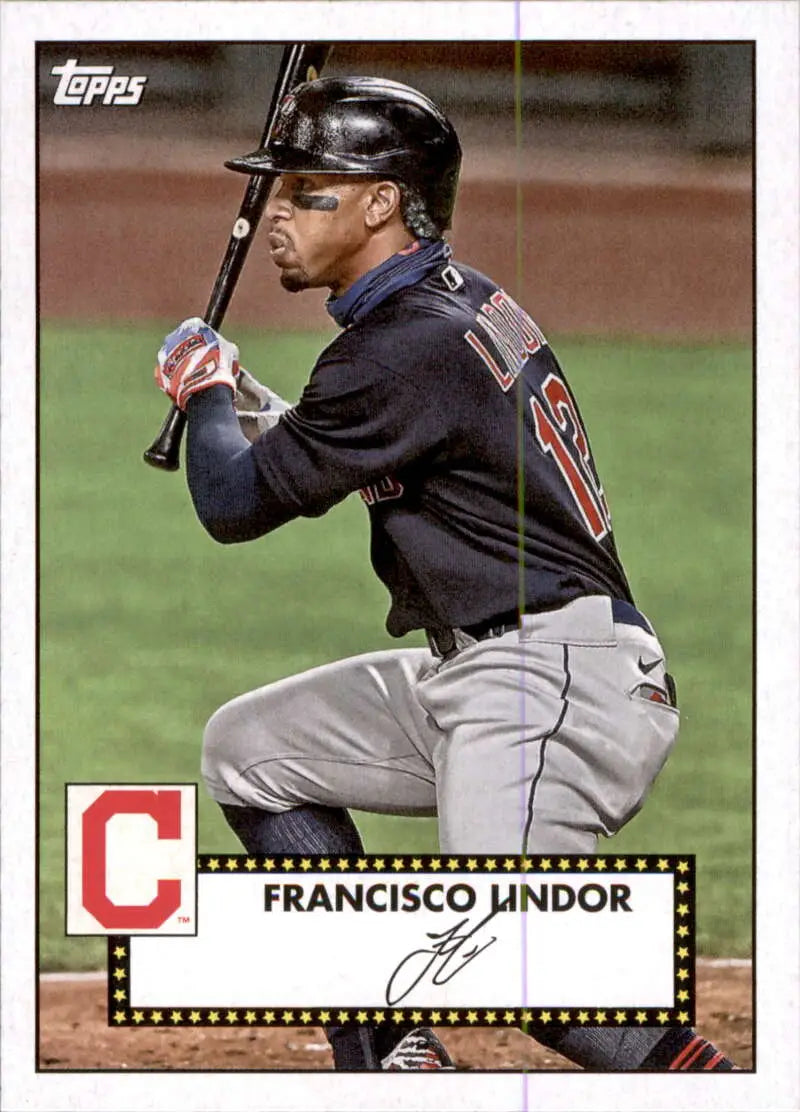 2021 Topps 1952 Topps Redux #T52-10 Francisco Lindor NM-MT