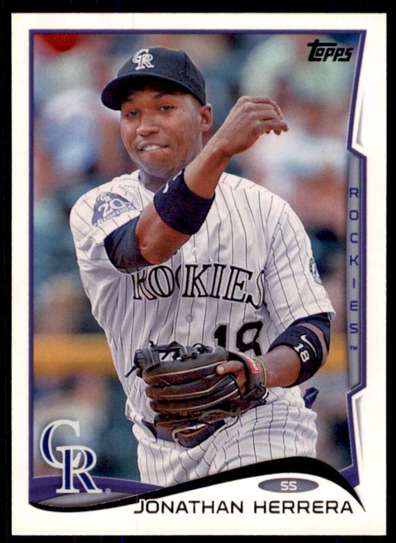 2014 Topps #152 Jonathan Herrera NM-MT Rockies