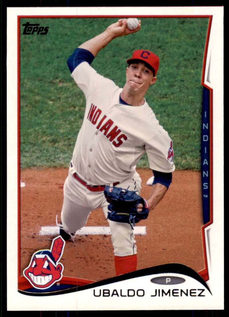2014 Topps #216 Ubaldo Jimenez NM-MT Indians