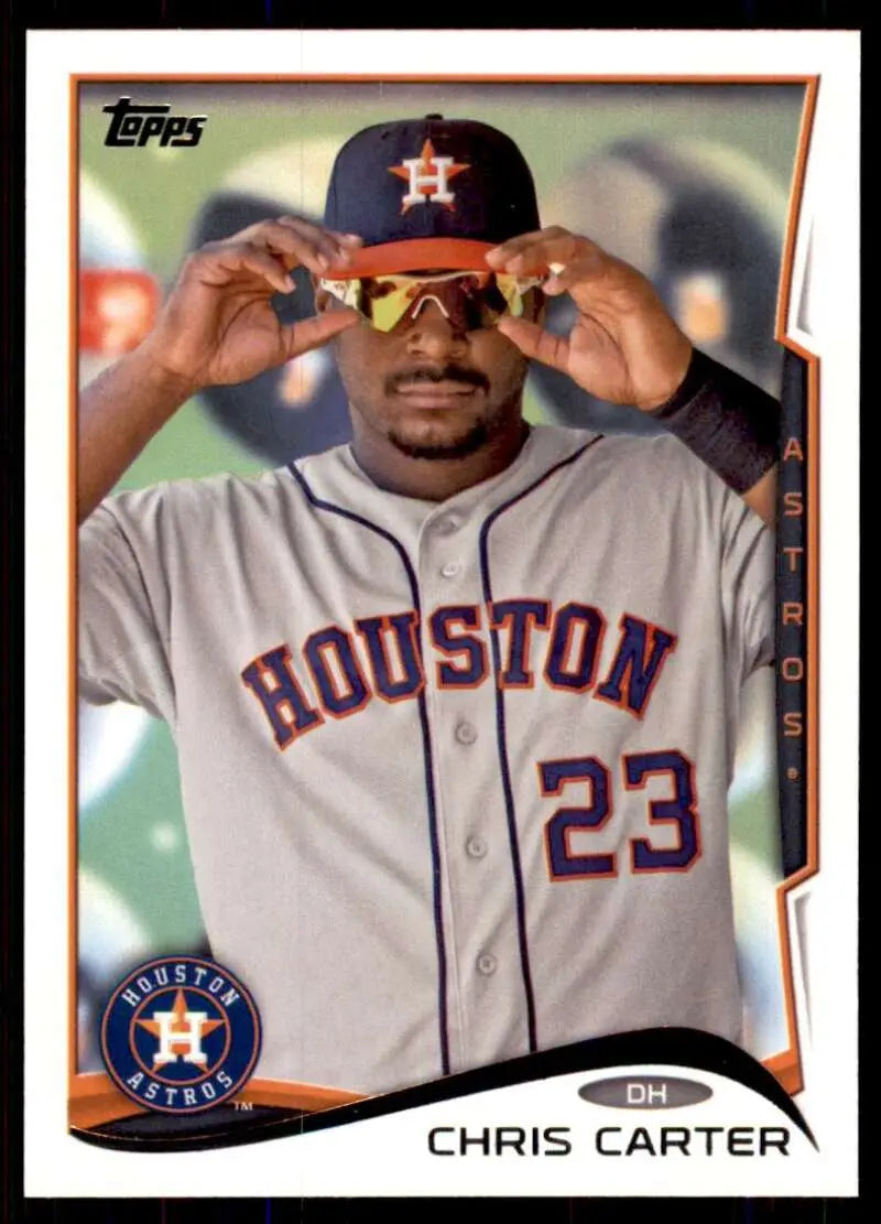 2014 Topps #589 Chris Carter NM-MT