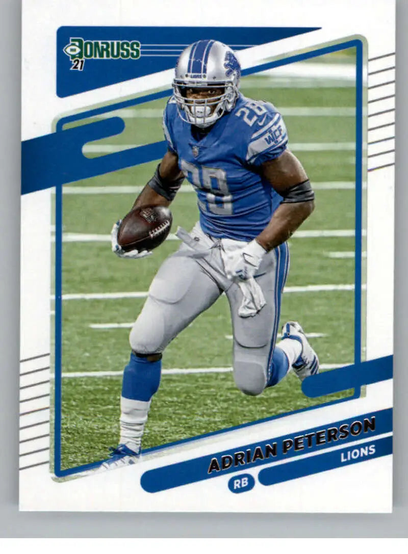 2021 Donruss #175 Adrian Peterson NM-MT