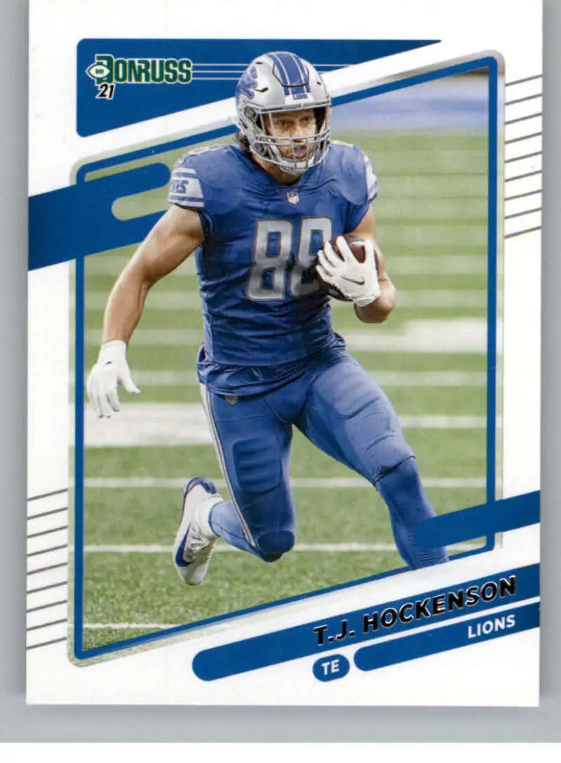 2021 Donruss #176 T.J. Hockenson NM-MT