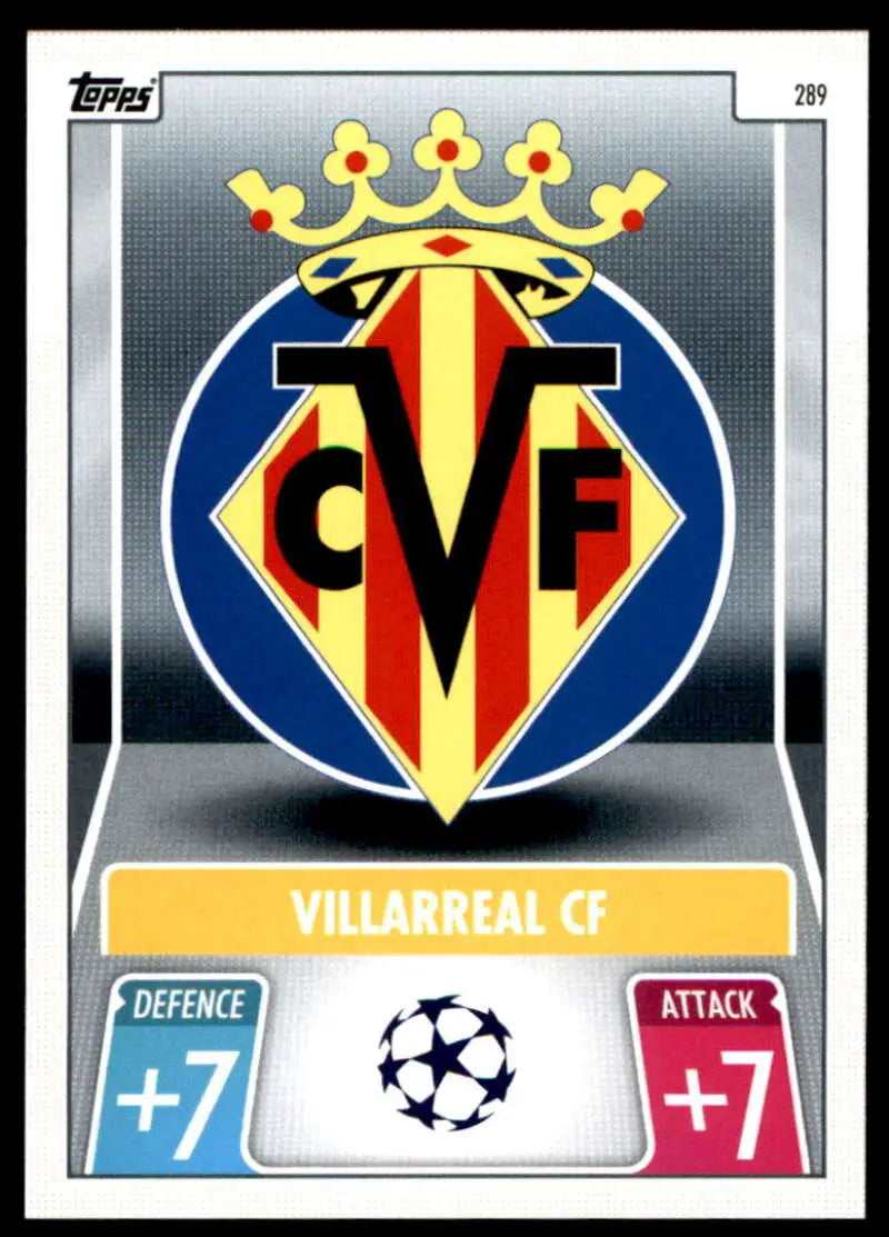 2021-22 Topps Match Attax UEFA Champions League #289 Team Badge NM-MT