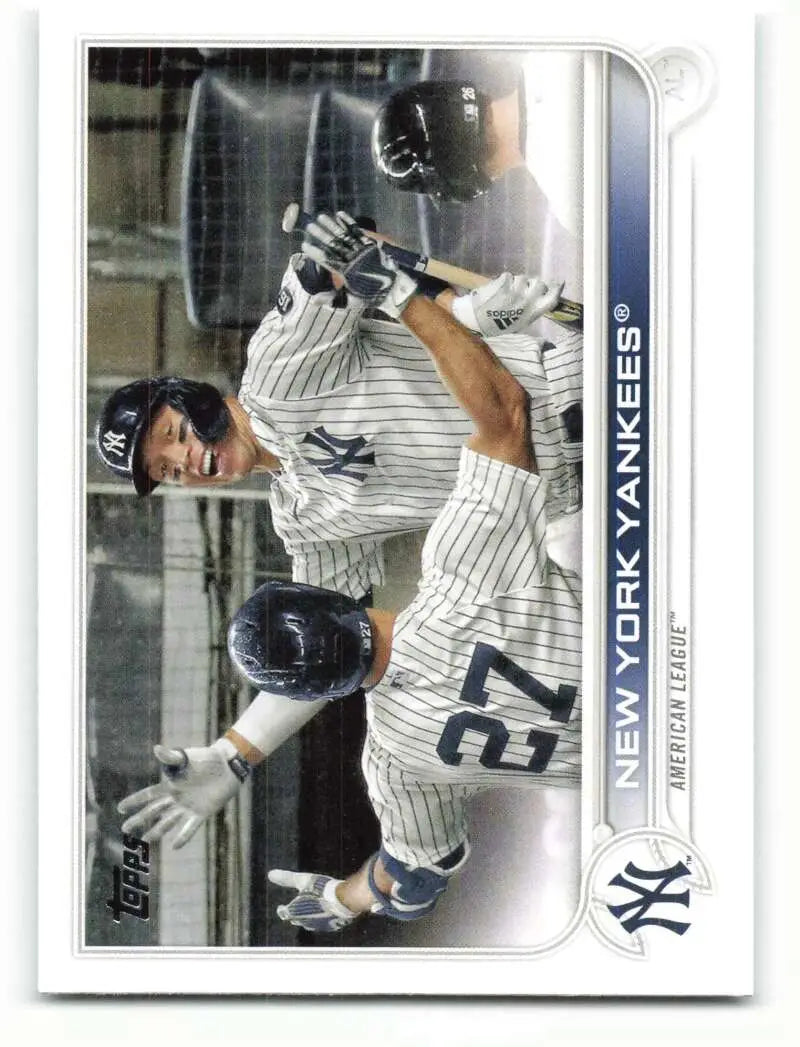 2022 Topps #121 New York Yankees NM-MT Aaron Judge