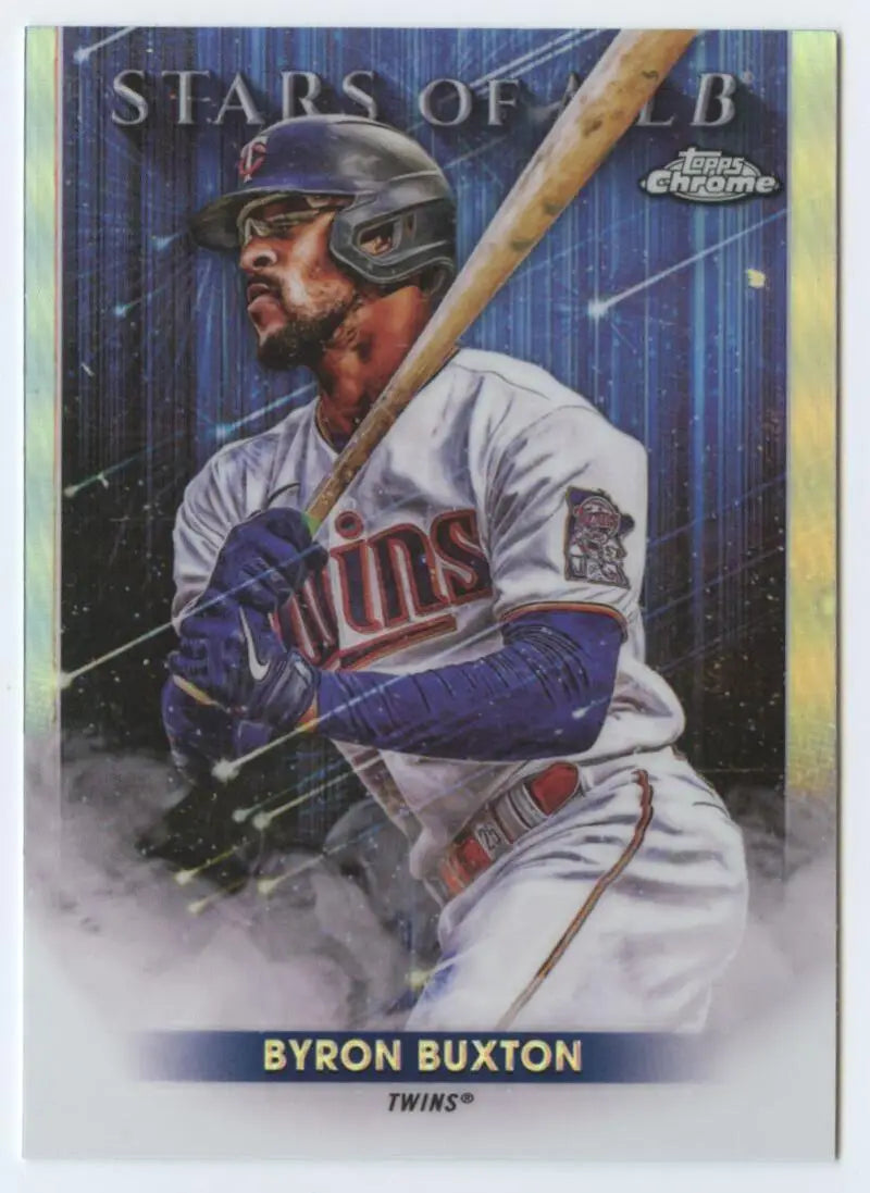 2022 Topps Chrome Stars of MLB #SMLBC-12 Byron Buxton NM-MT Twins