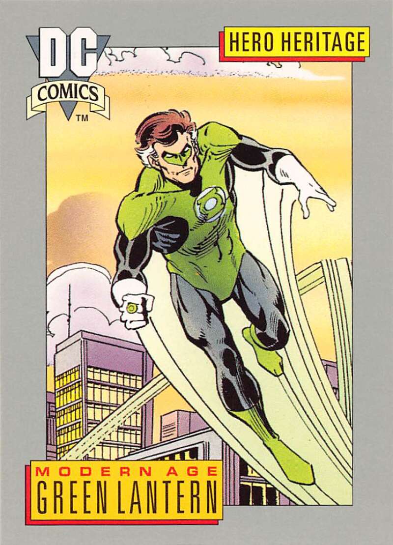 1992 Impel DC Comics Cosmic #9 Green Lantern MA NM-MT