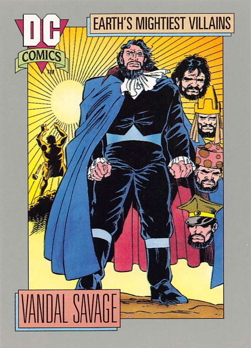 1992 Impel DC Comics Cosmic #110 Vandal Savage NM-MT
