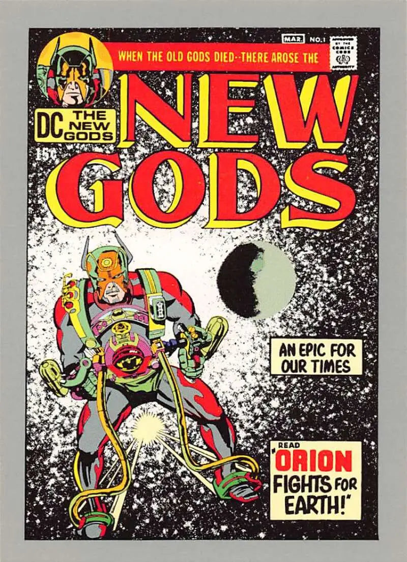 1992 Impel DC Comics Cosmic #173 New Gods #1 NM-MT