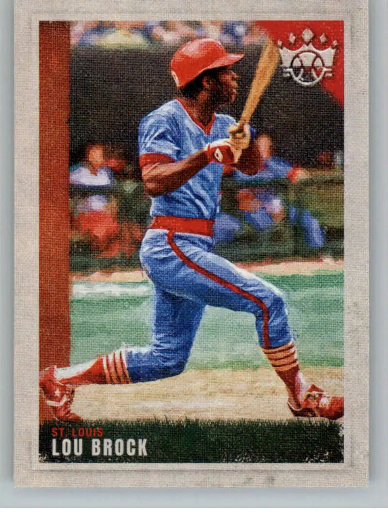 2022 Panini Diamond Kings #137 Lou Brock NM-MT SP
