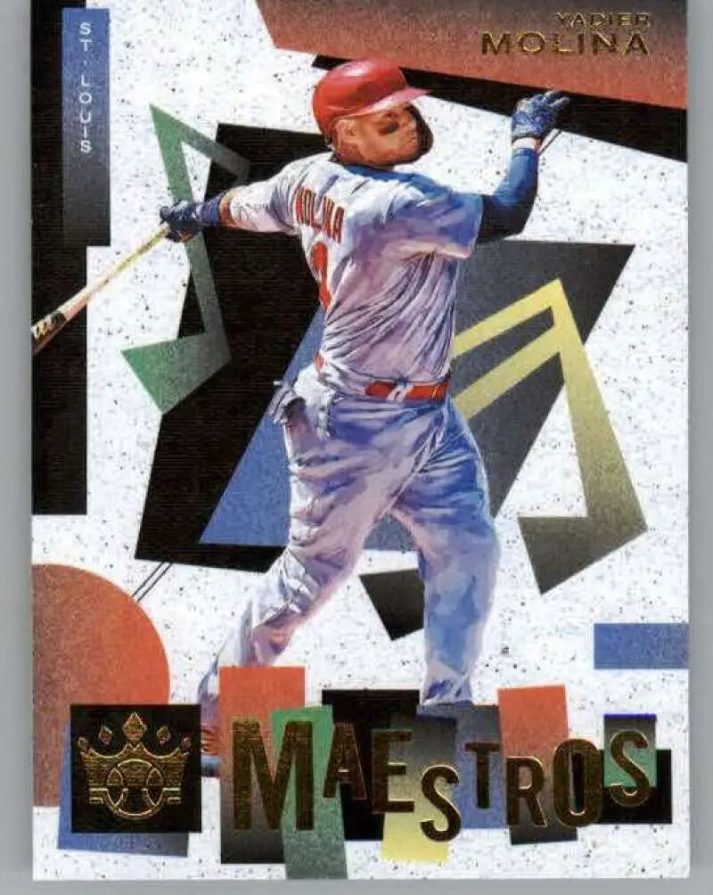 2022 Panini Diamond Kings Maestros #7 Yadier Molina NM-MT