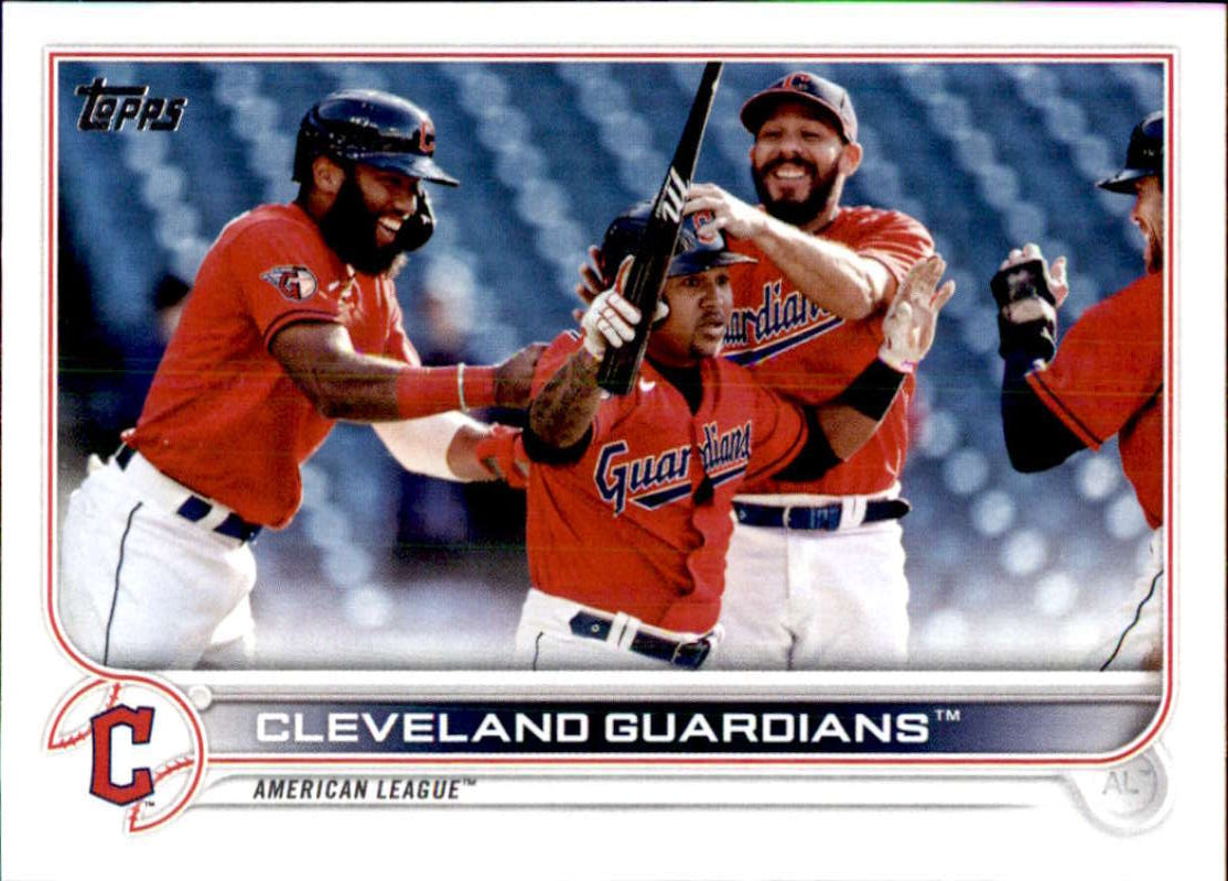 2022 Topps #643 Cleveland Guardians NM-MT