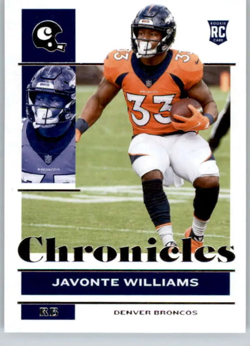 2021 Panini Chronicles #31 Javonte Williams NM-MT