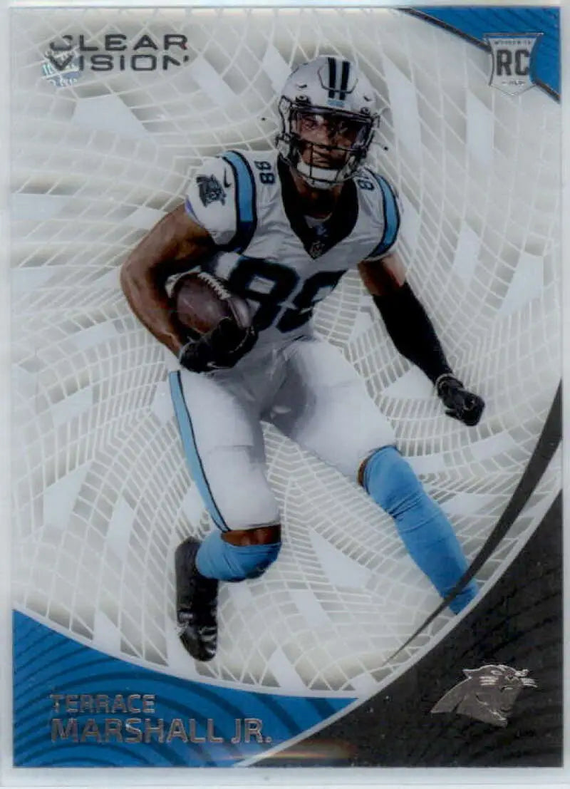 2021 Panini Chronicles Clear Vision Rookies #23 Terrace Marshall Jr. NM-MT RC Rookie