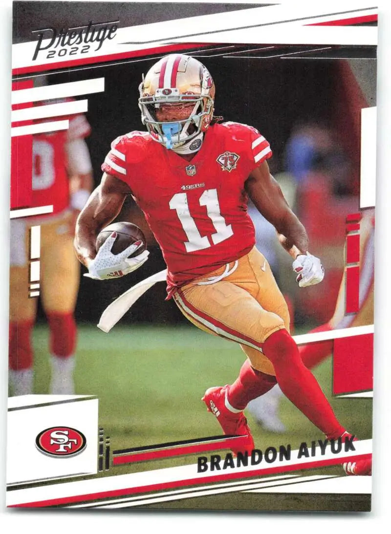 2022 Panini Prestige #267 Brandon Aiyuk NM-MT