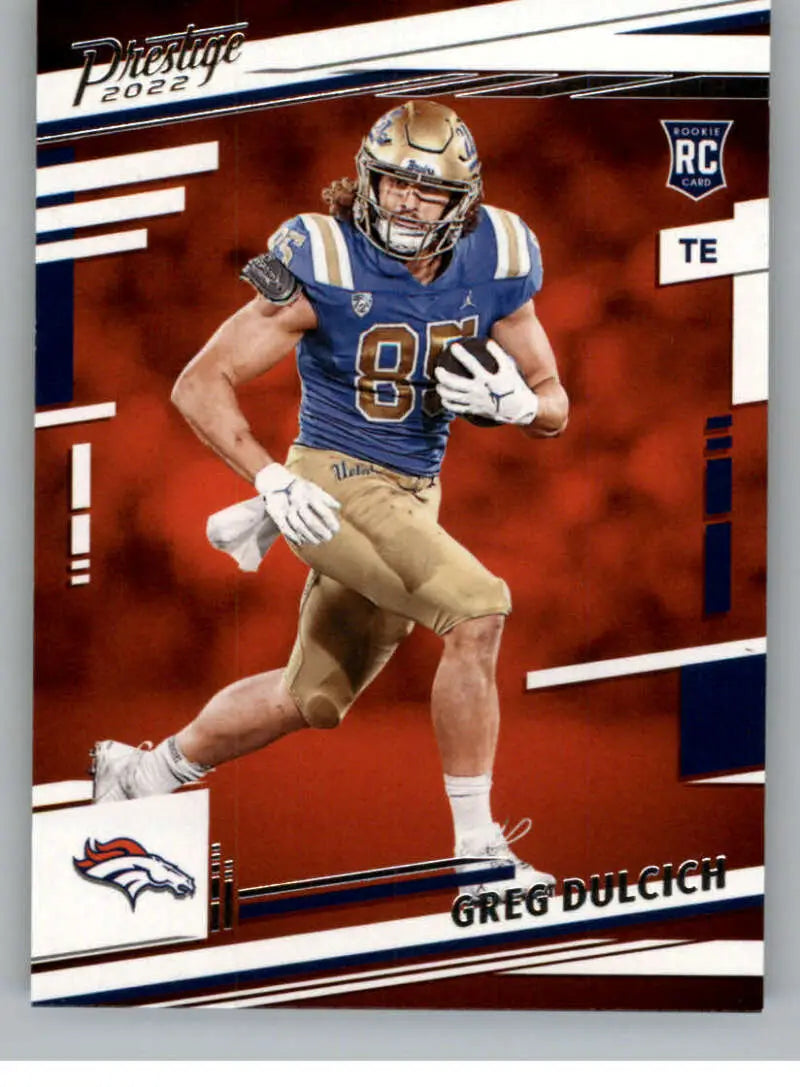 2022 Panini Prestige #386 Greg Dulcich NM-MT RC Rookie