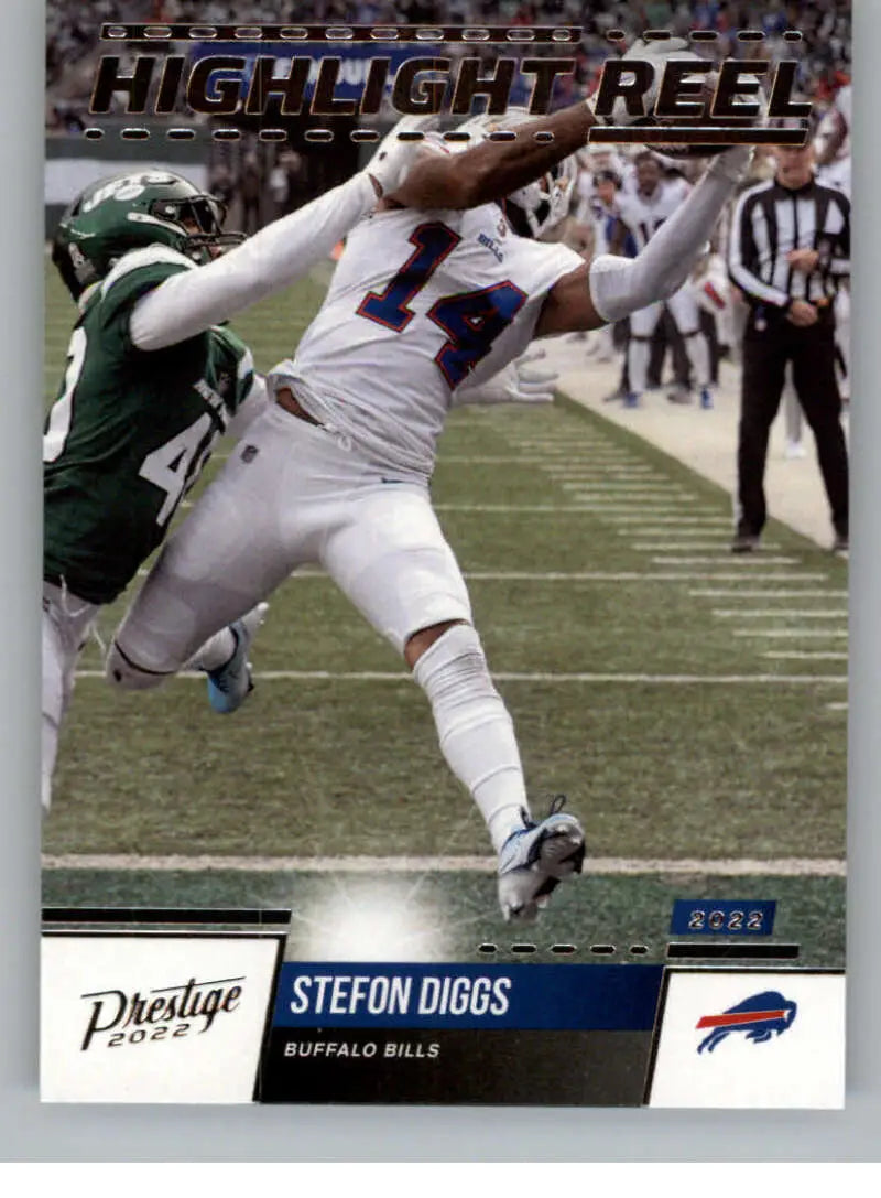 2022 Panini Prestige Highlight Reel #HR-4 Stefon Diggs NM-MT
