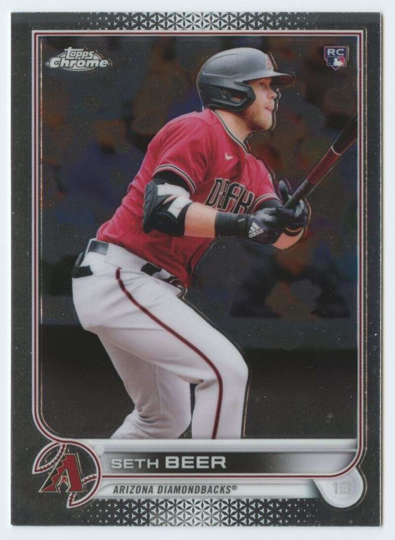 2022 Topps Chrome #186 Seth Beer NM-MT RC Rookie