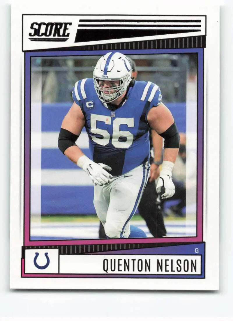 2022 Score #10 Quenton Nelson NM-MT