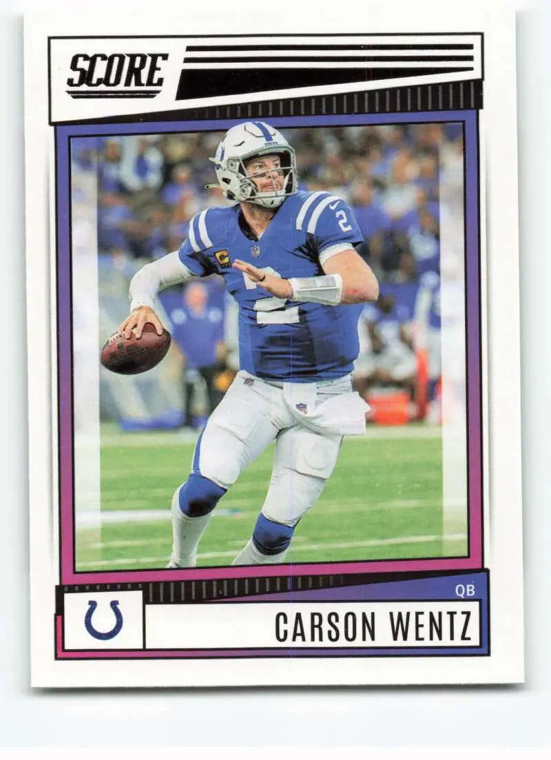 2022 Score #11 Carson Wentz NM-MT
