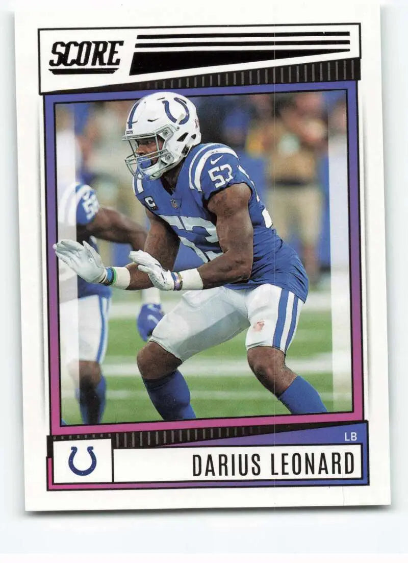 2022 Score #14 Shaquille Darius Leonard NM-MT