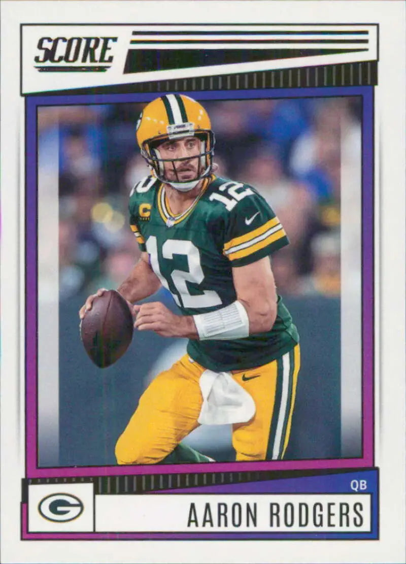 2022 Score #96 Aaron Rodgers NM-MT