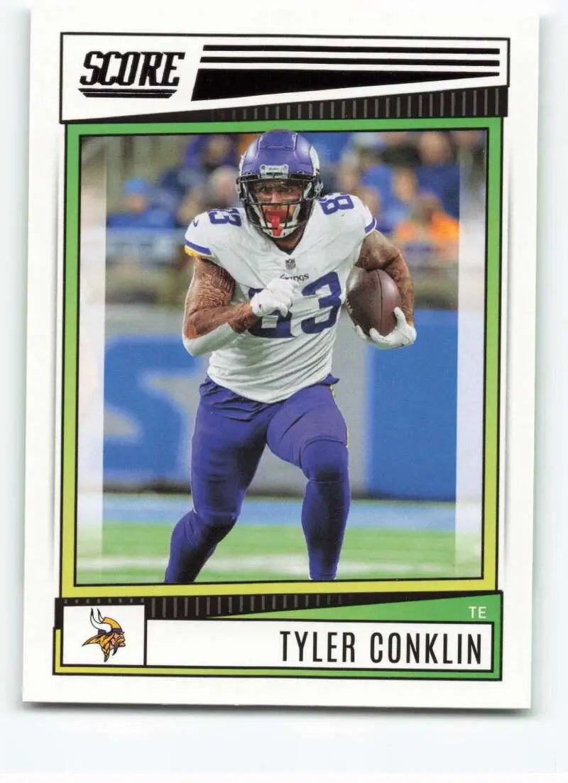 2022 Score #105 Tyler Conklin NM-MT