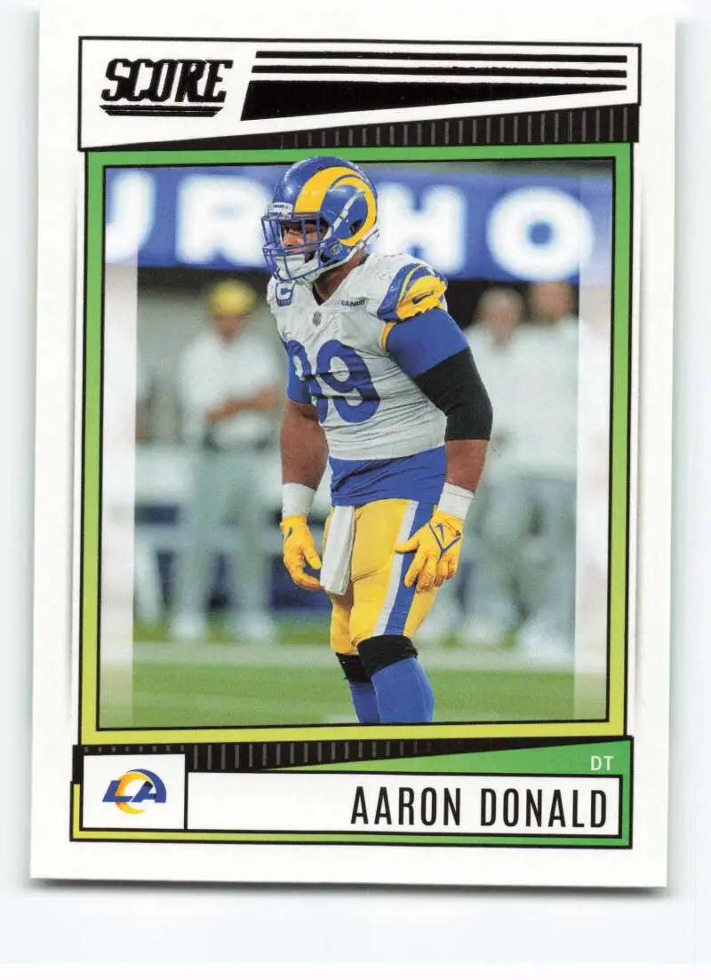 2022 Score #157 Aaron Donald NM-MT