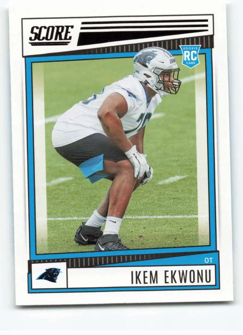 2022 Score #322 Ikem Ekwonu NM-MT RC Rookie