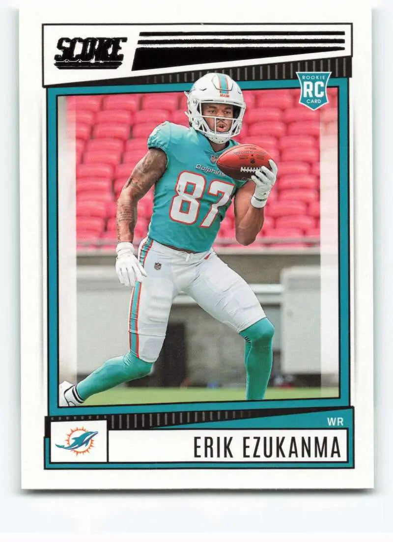2022 Score #400 Erik Ezukanma NM-MT RC Rookie