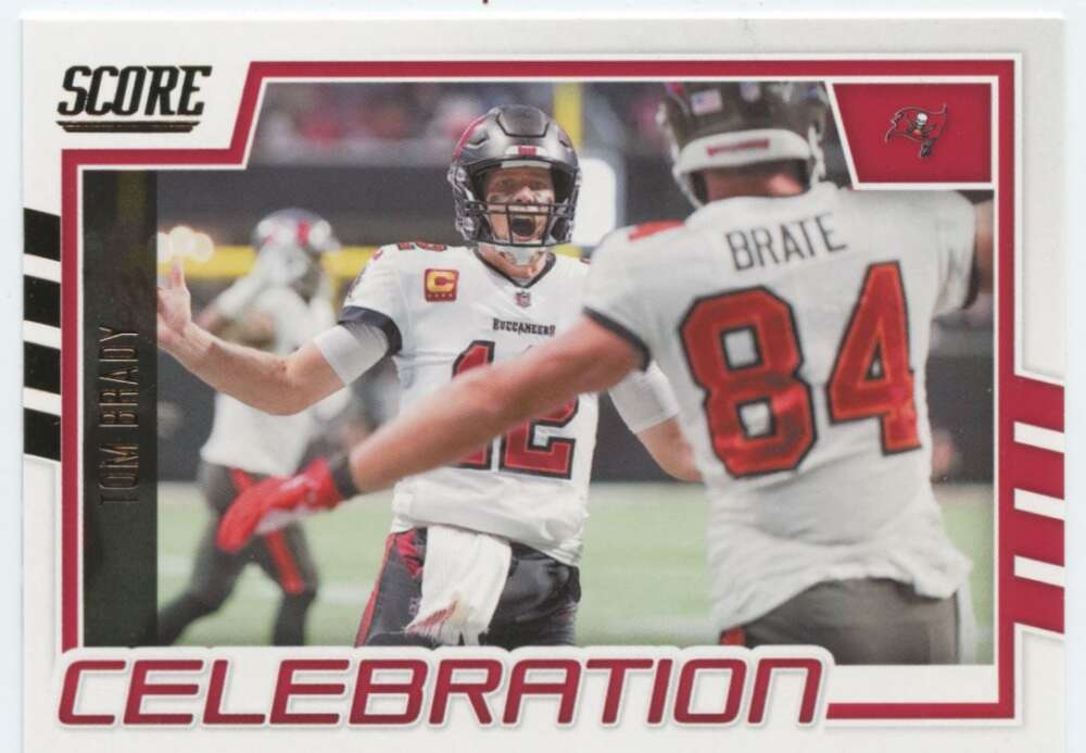 2022 Score Celebration #10 Tom Brady NM-MT