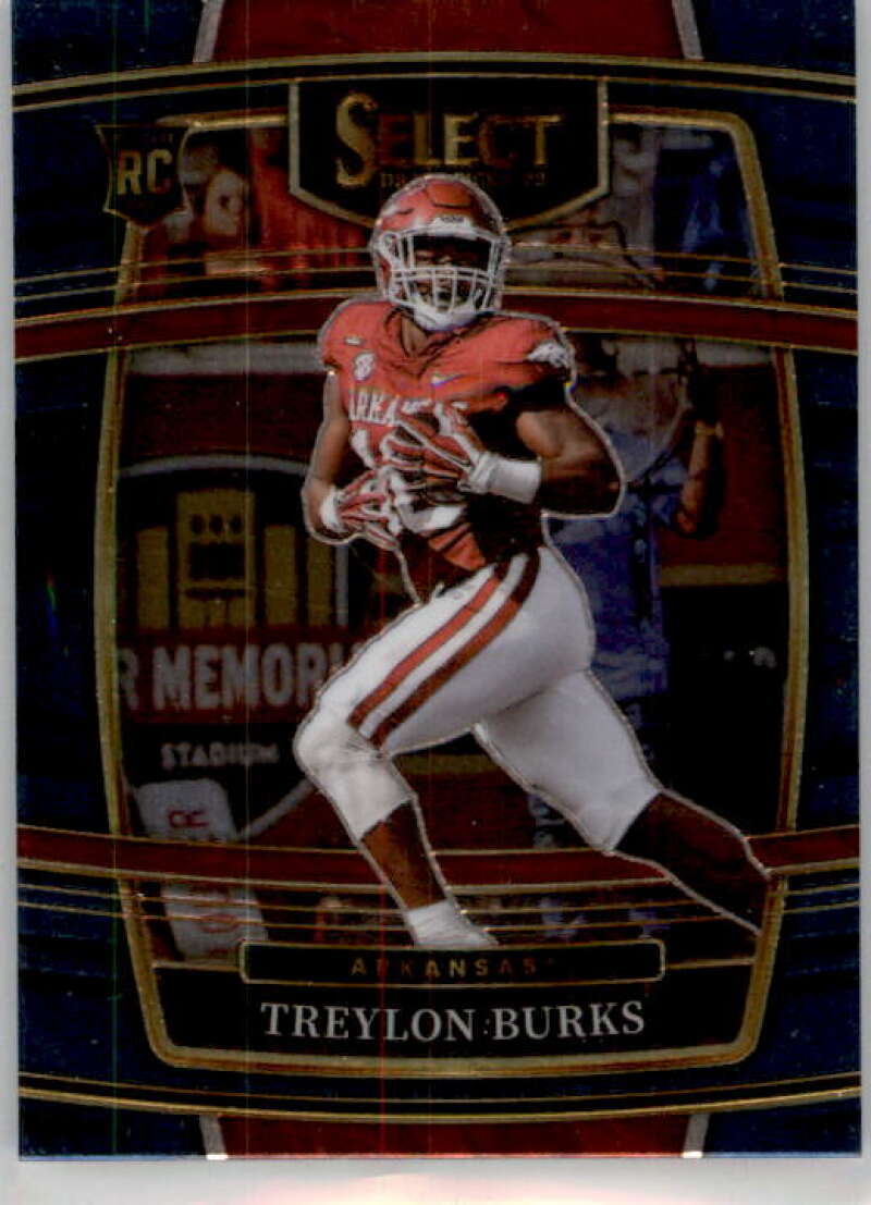 2022 Panini Select Draft Picks Blue #6 Treylon Burks Concourse NM Near Mint