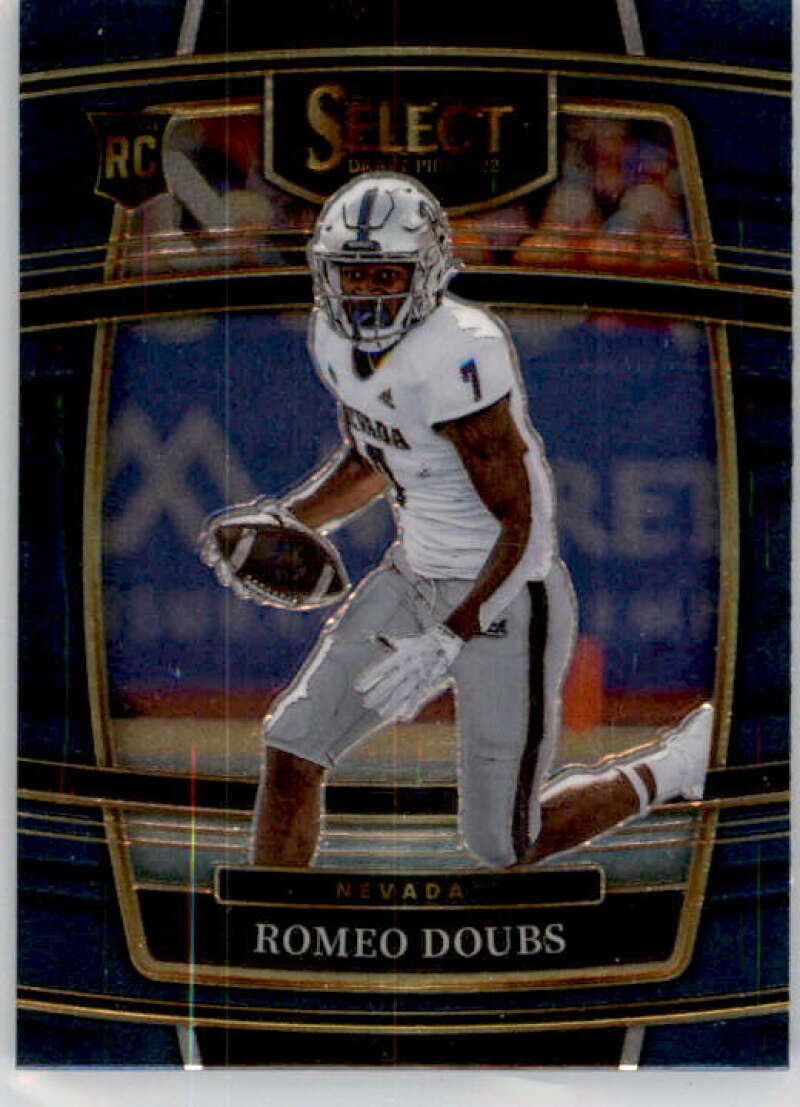 2022 Panini Select Draft Picks Blue #16 Romeo Doubs Concourse NM Near Mint