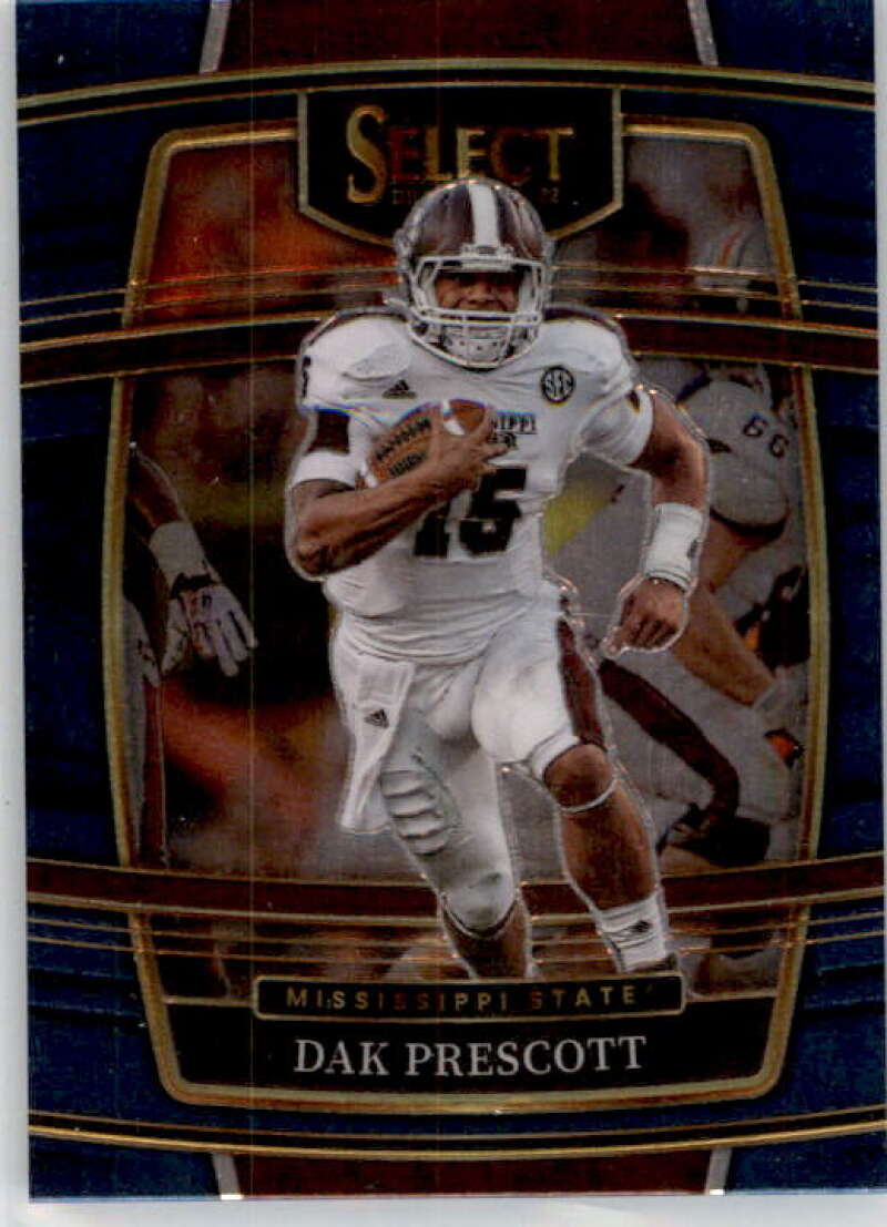 2022 Panini Select Draft Picks Blue #36 Dak Prescott Concourse NM Near Mint