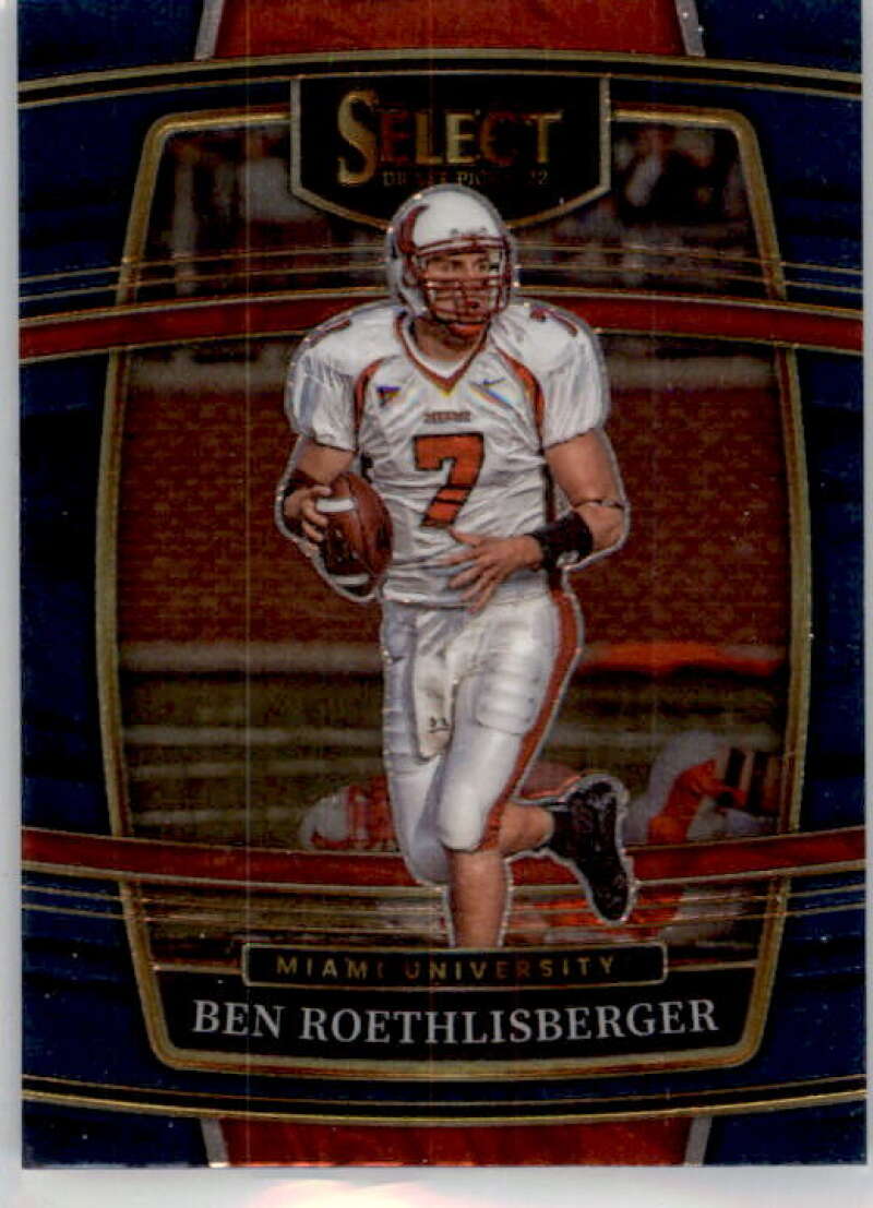 2022 Panini Select Draft Picks Blue #46 Ben Roethlisberger Concourse NM Near Mint
